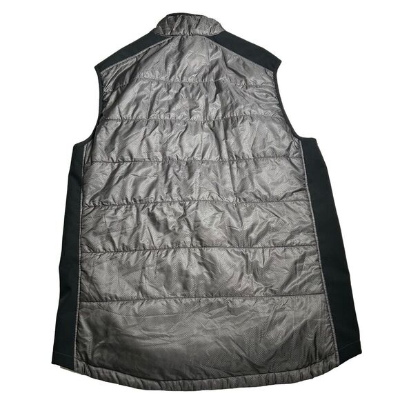 Legendary Anglers Men’s XLT Black Topwater Puffer Vest Full Zip Mock Neck - Picture 2 of 5